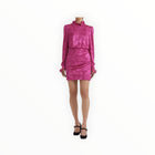 Saloni Rina B Dress - Pink Flambé
