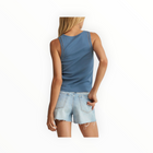 Z Supply Boa Rib Tank - Lake Blue