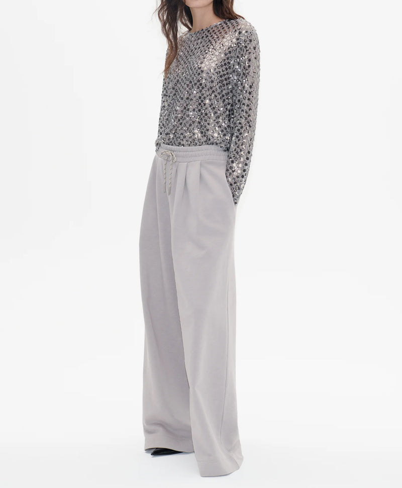 Baum und Pherdgarten Jasmin Top - Silver Floral Sequince