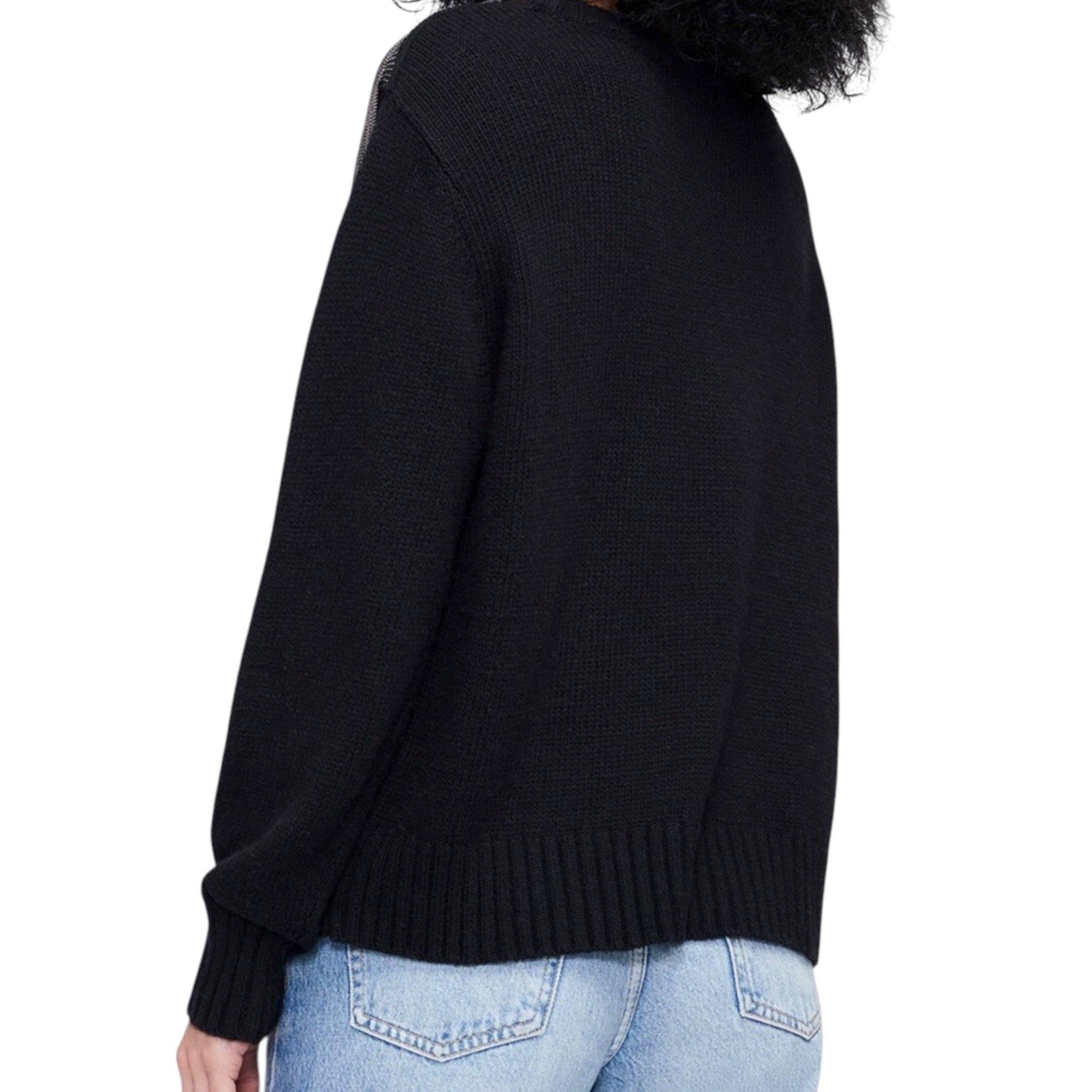 WILDFOX Sympatico Sweater - Jet Black