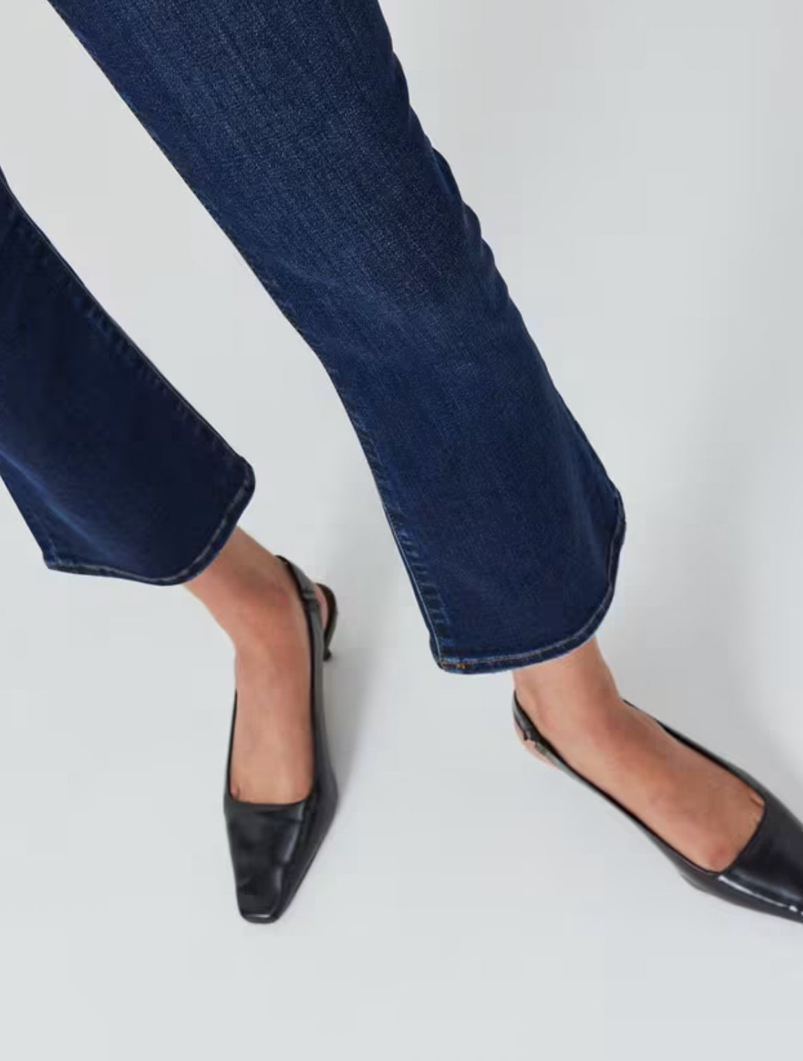 Frame Le Crop Mini Boot - Majesty Blue