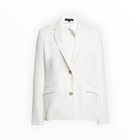 ATM Crepe Twill Blazer - Chalk