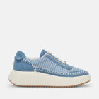 Dolce Vita Dolen Sneakers - Blue Multi Denim