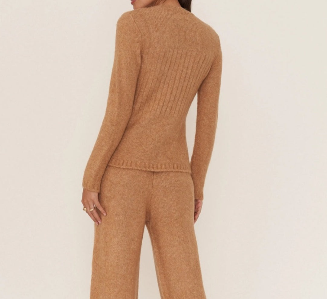 Callahan Knitwear Aria Top - Chai