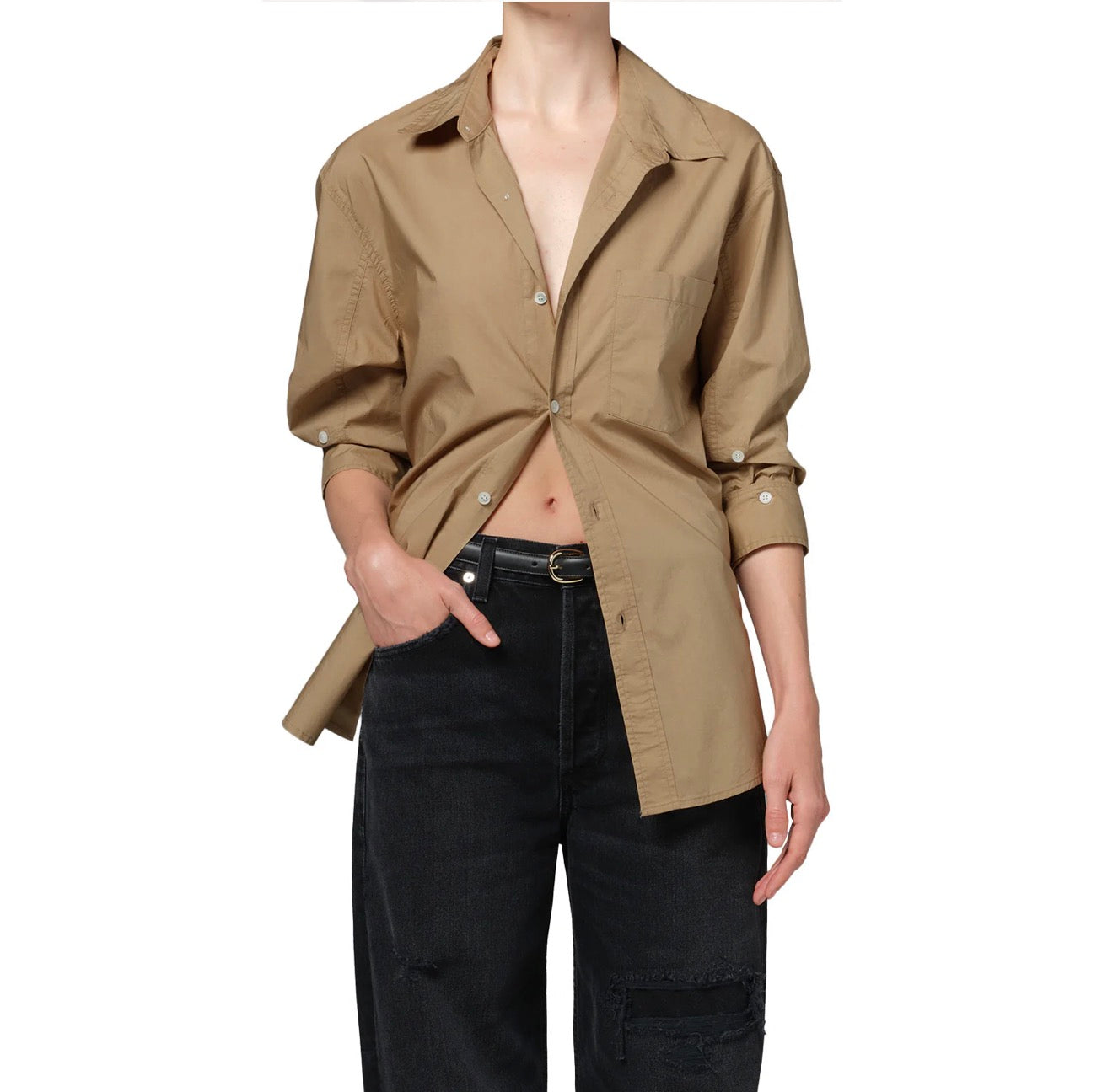 Citizens of Humanity Kayla Shirt - Khaki