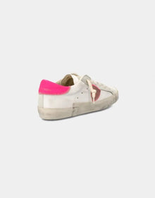 Philippe Model PSRX Low Sneaker - White & Fuchsia