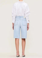 DL1961 Lucila Jean Short Ultra High Rise 13.75" Shorts - Poolside