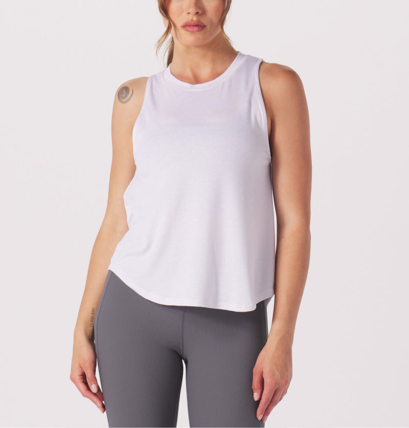 Glyder Electric Tank - White