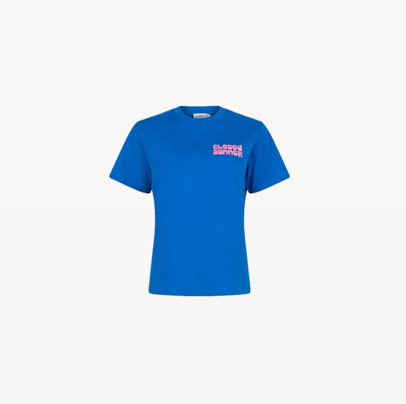 Closed Printed Summer T-Shirt - Oceanic Blue