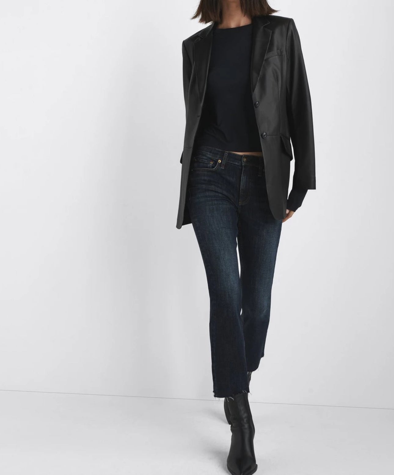 rag & bone Peyton Ankle Bootcut Jean - Sienna Dnm