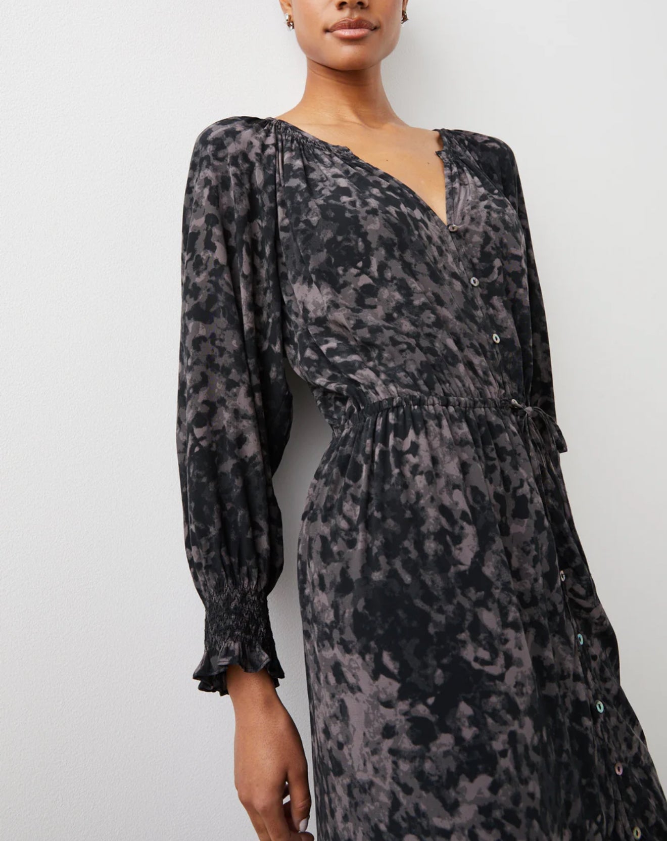 Rails Cece Dress - Charcoal Tortoise
