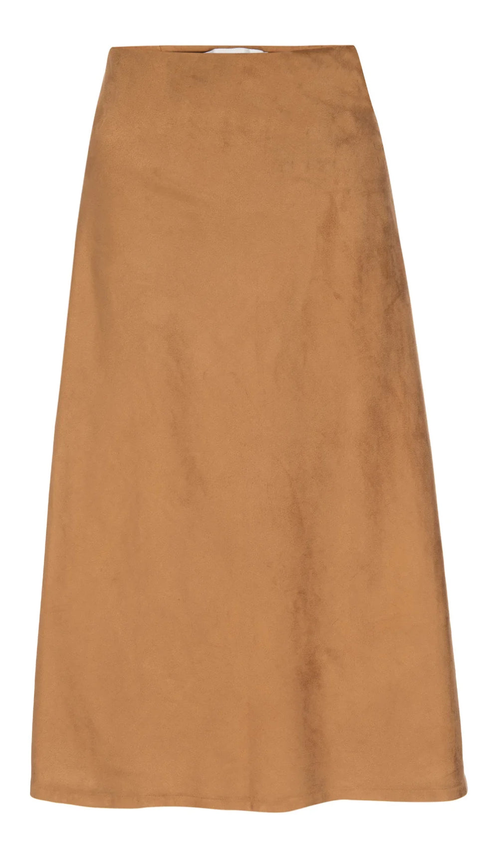 Brochu Walker The Hallie Vegan Suede Slip Skirt - Camel