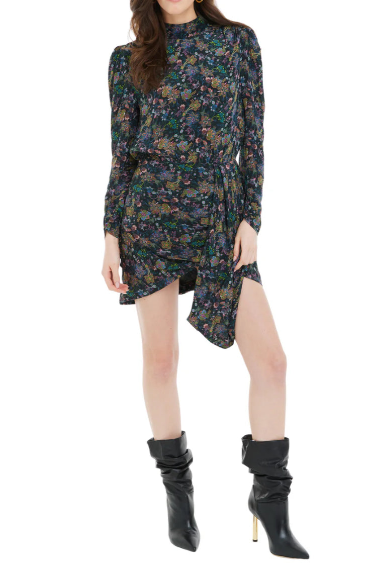 Allison New York Finley Mini Dress - Paisley Blooms