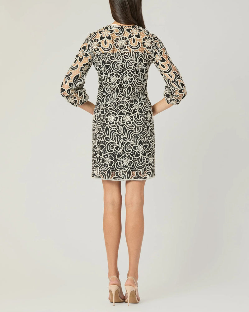 Shoshanna Holland Dress - Jet/Sand