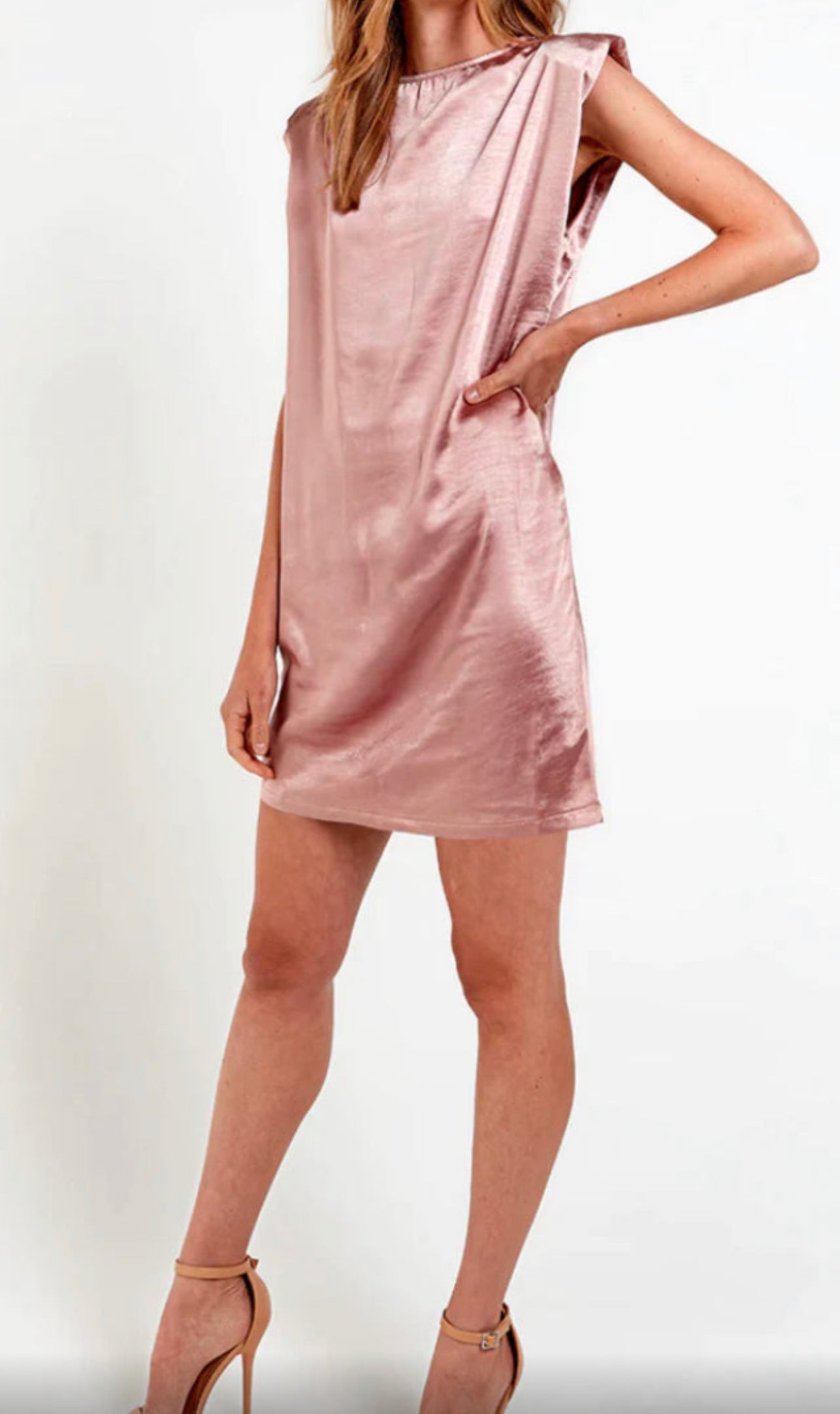 AS by DF Mila Shift Dress - Parisian Rose