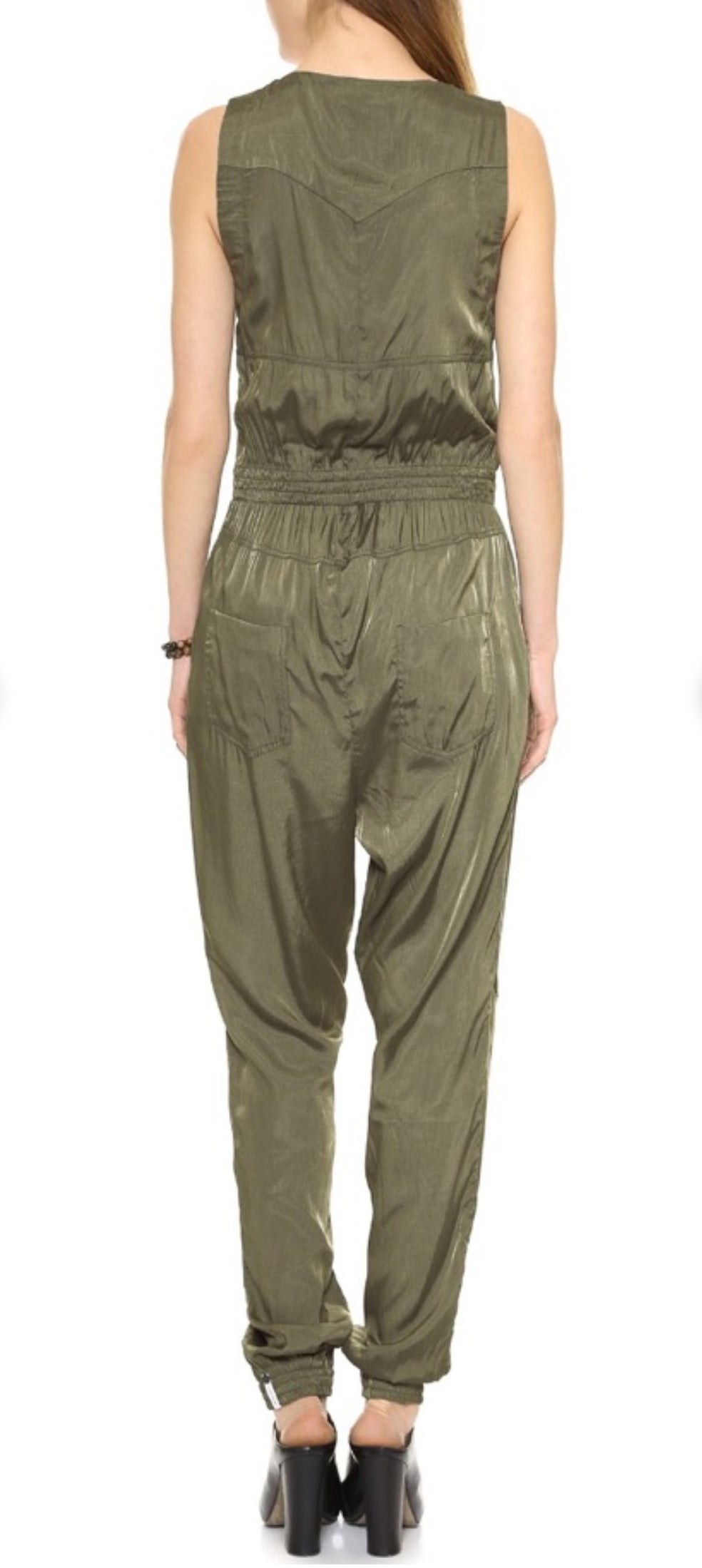 ONE by one teaspoon Aston Utility Jumpsuit - Khaki