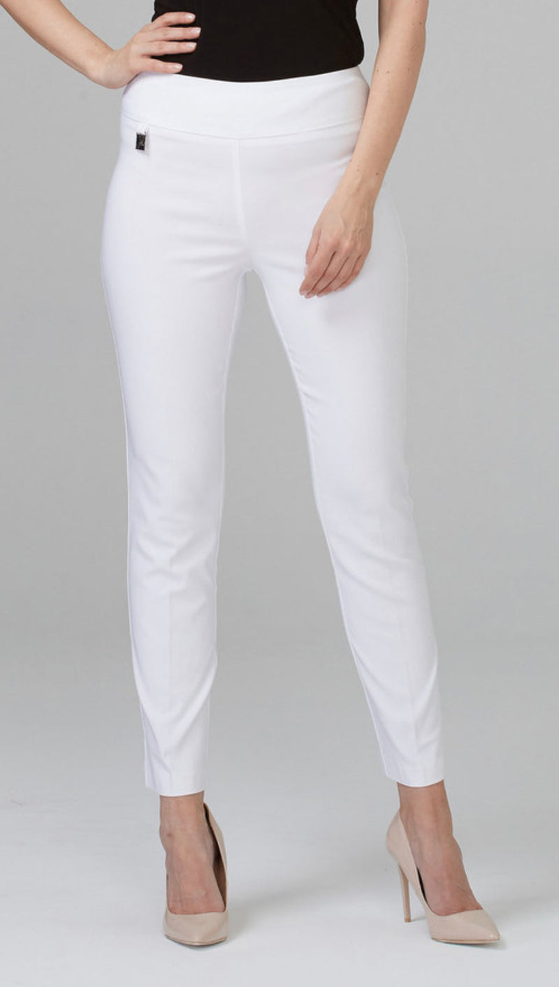 Joseph Ribkoff Scuba Pant - White