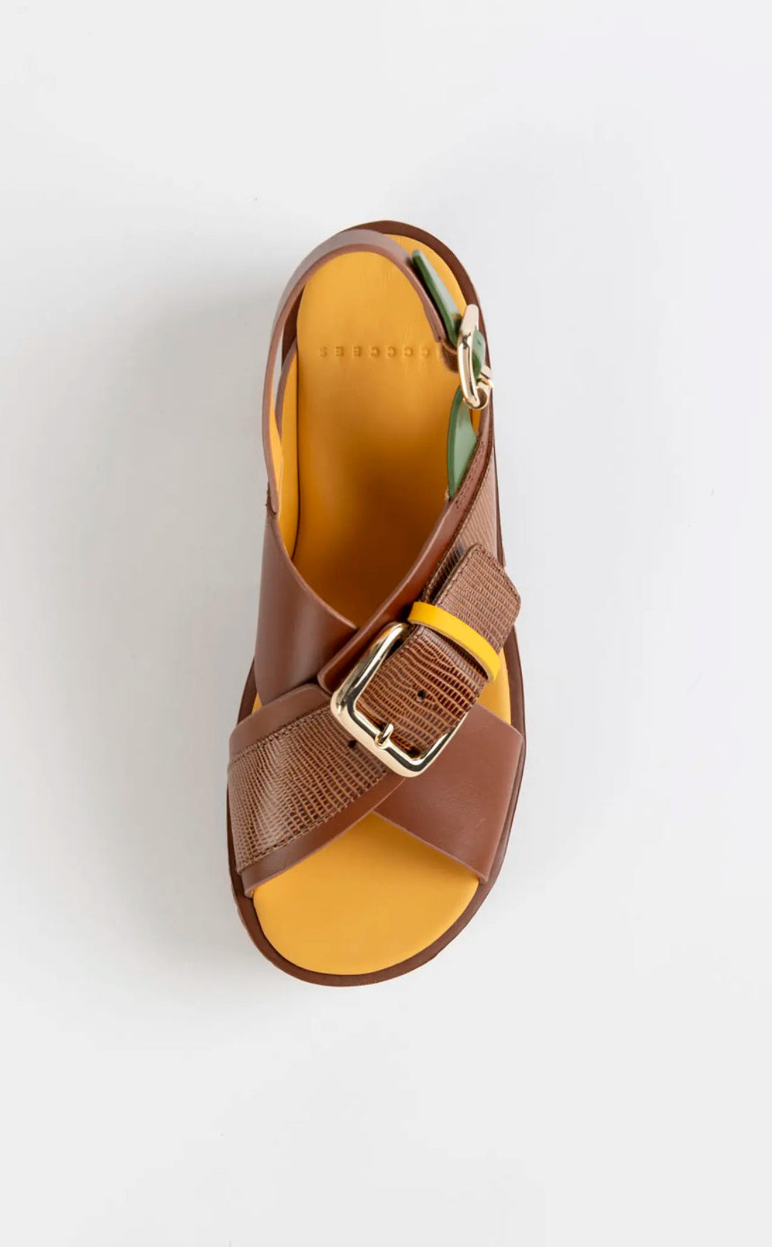 4CCCCEES Pila Juno Sandal - Brown