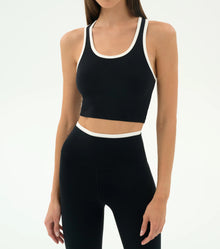 Splits59 Amber Airweight Bralette - Black/White