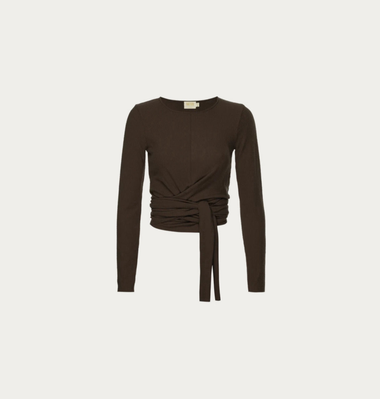 Nation Ltd Freya Top - Dark Chocolate