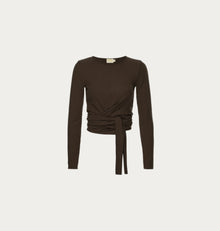 Nation Ltd Freya Top - Dark Chocolate