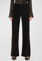 DL1961 Hepburn Wide-Leg High Rise Jeans - Voodoo