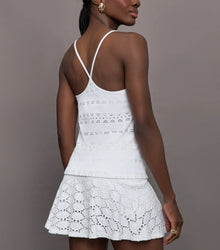 L'Etoile Sport Fitted Tank - White