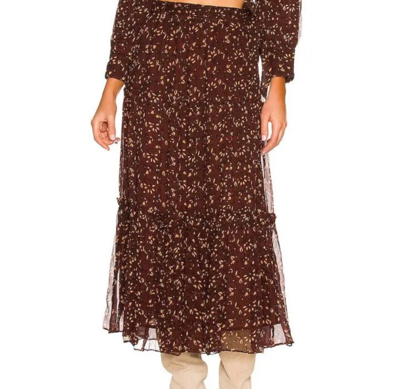 Cleobella Charlie Skirt - Zadia Block Print