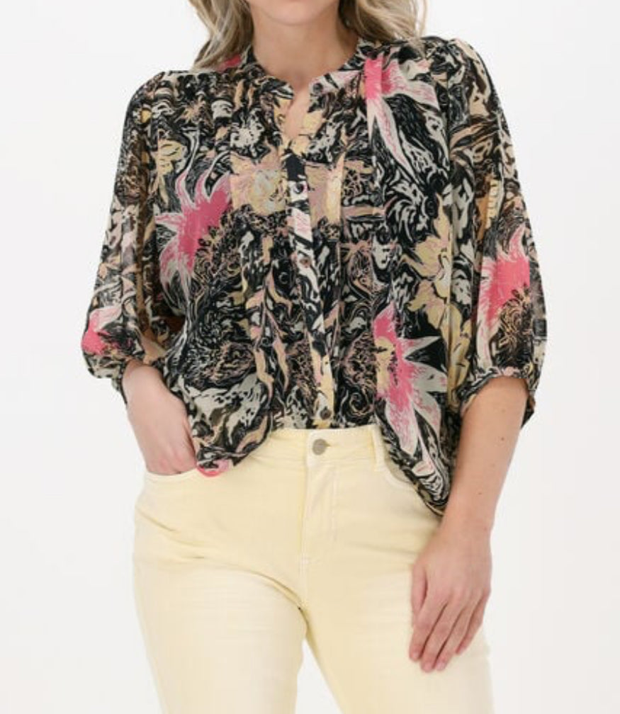 Summum Wild Flowers Blouse