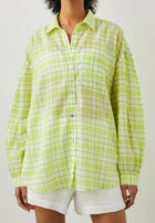 Rails Janae Shirt - Lime Plaid