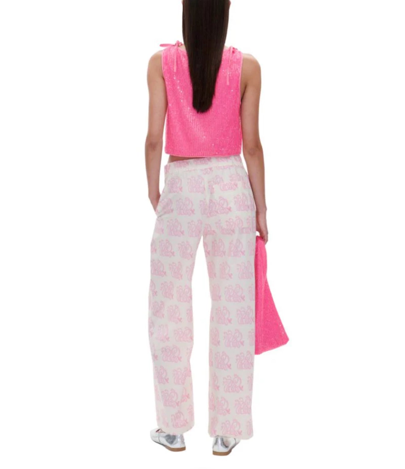 Baum und Pherdgarten Juila Sequin Top - Pink