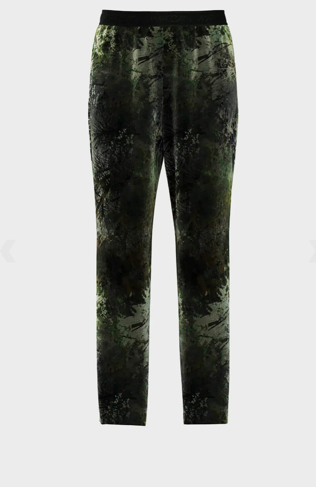 Marc Cain Forest Velvet Pant - Green