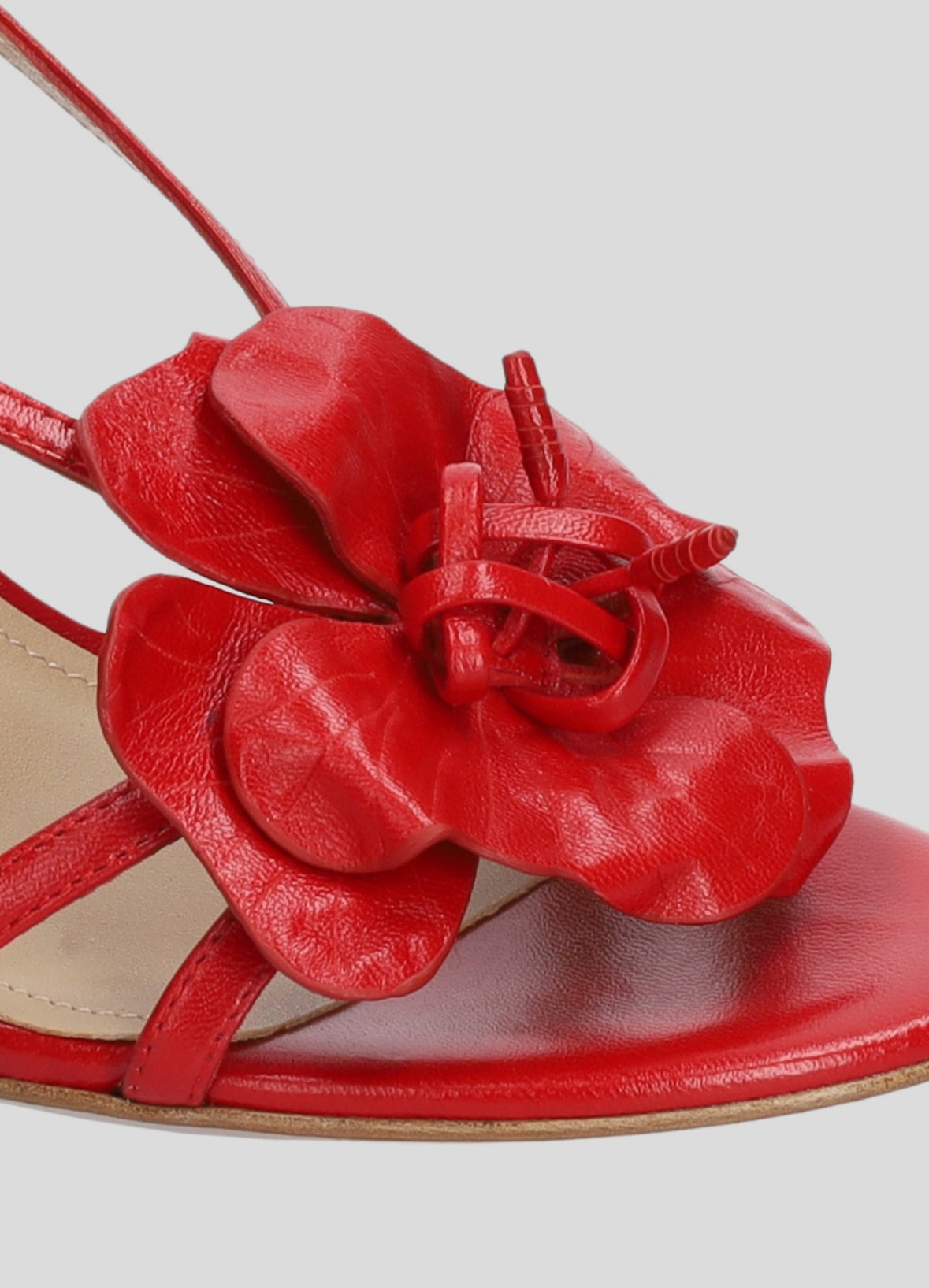 Lola Cruz Tulipa Sandals 65 - Red
