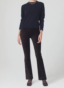Citizens of Humanity Lilah Velvet High Rise Bootcut - Brown Pony