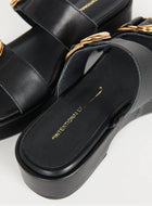 Intentionally Blank Orion Sandal - Black