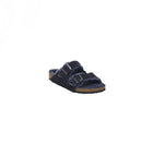 Birkenstock Arizona Shearling Suede Leather - Midnight Blue