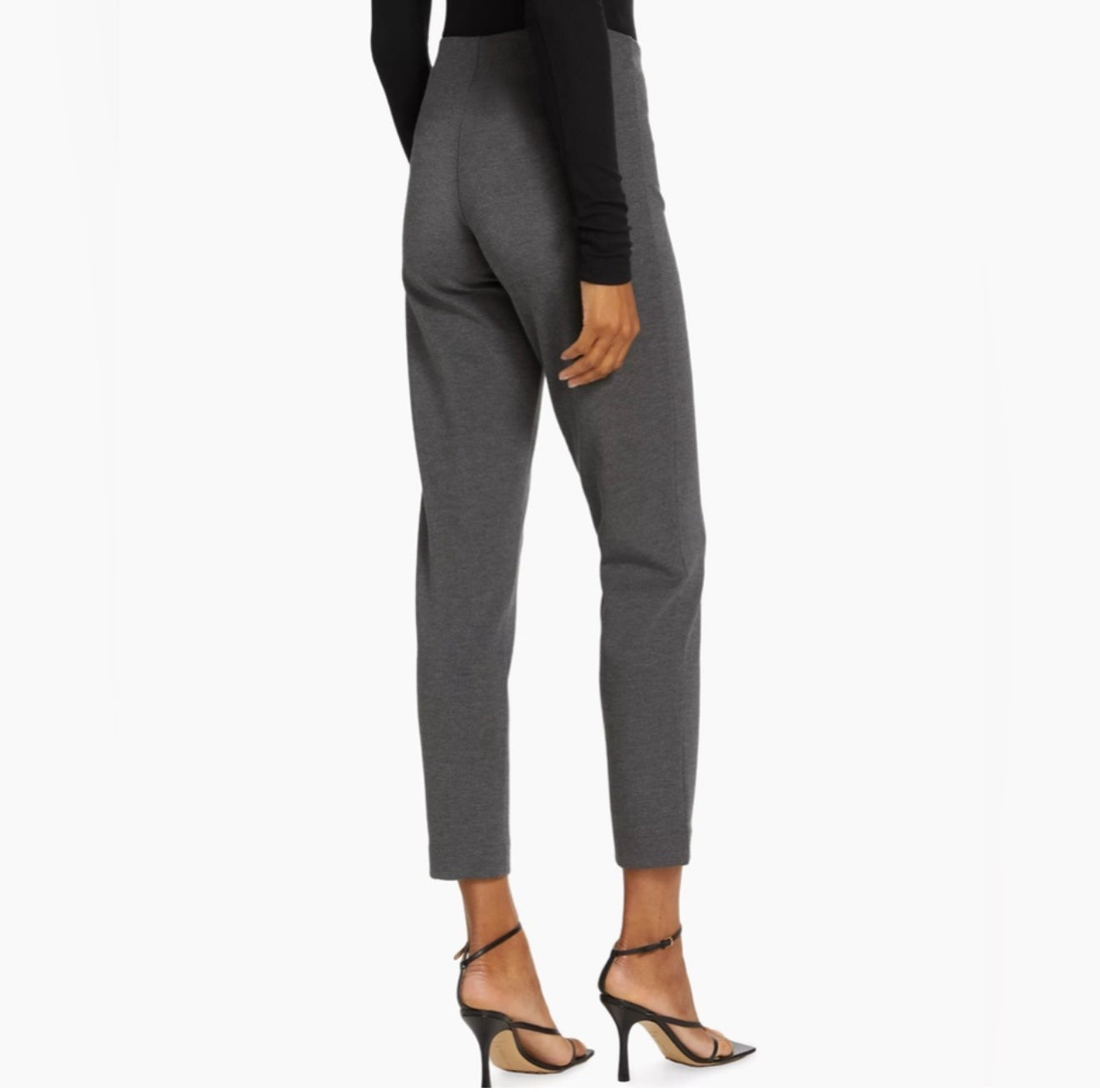 ATM Stretch Ponte Pants - Heather Charcoal