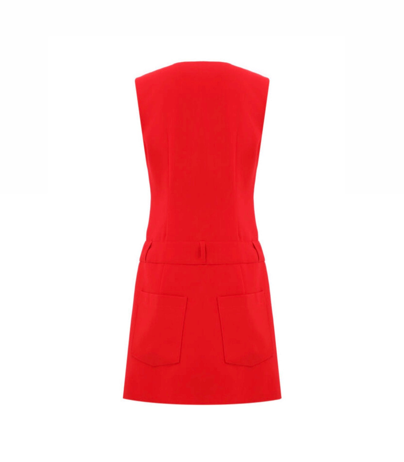 Amanda Uprichard Tori Dress - Ruby