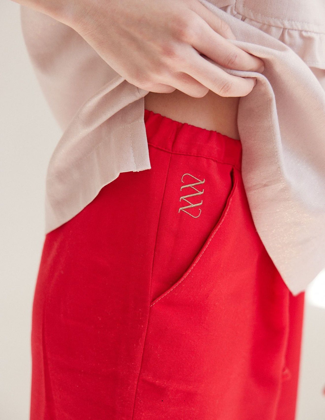 Margara Shaw Begoni Pant - Red