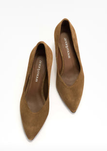 Anonymous Copenhagen Trini 55 Suede Pump - Sand