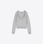 Ragdoll LA Cropped Hoodie W/Zip – Heather Grey