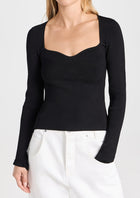 STAUD Silhouette Top - Black