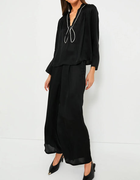 The Great. The Gala Pant - Black