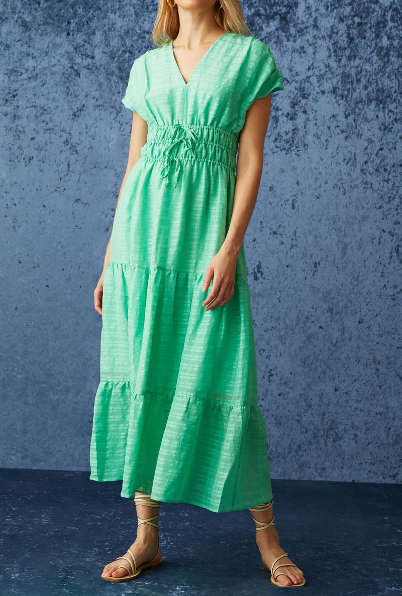 Marie Oliver Indy Dress - Matcha