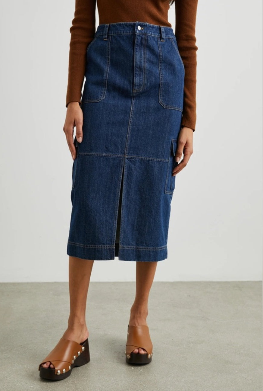 Rails Tasha Skirt - Raw Denim