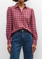 Rails Angelica Shirt - Chocolate Berry Lilac