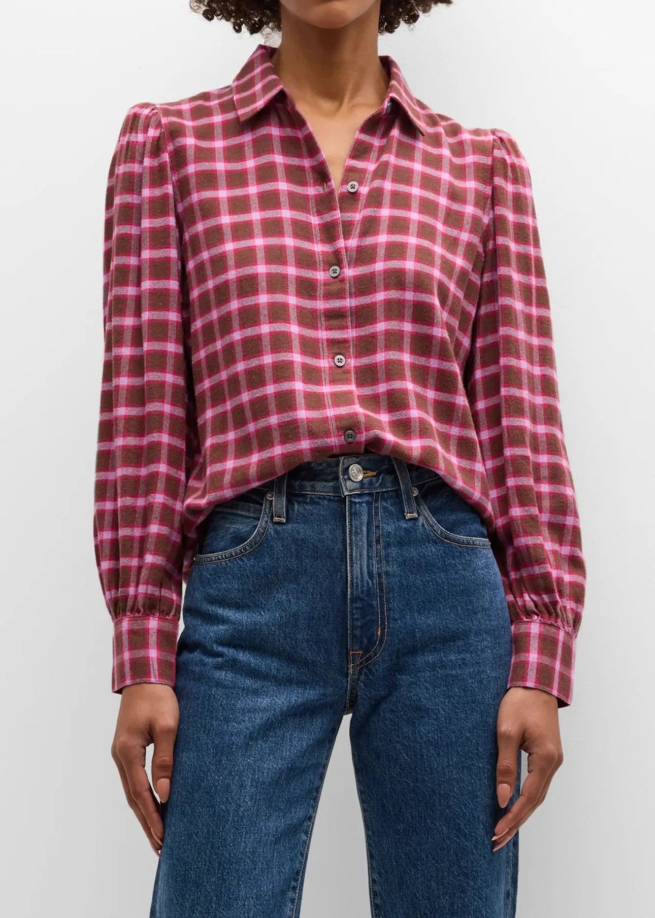 Rails Angelica Shirt - Chocolate Berry Lilac