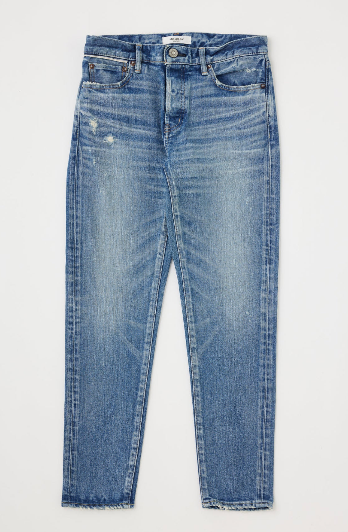 Moussy Vintage Avenal Tapered Jeans - Blue