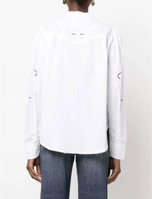 rag & bone Jade Blouse - White