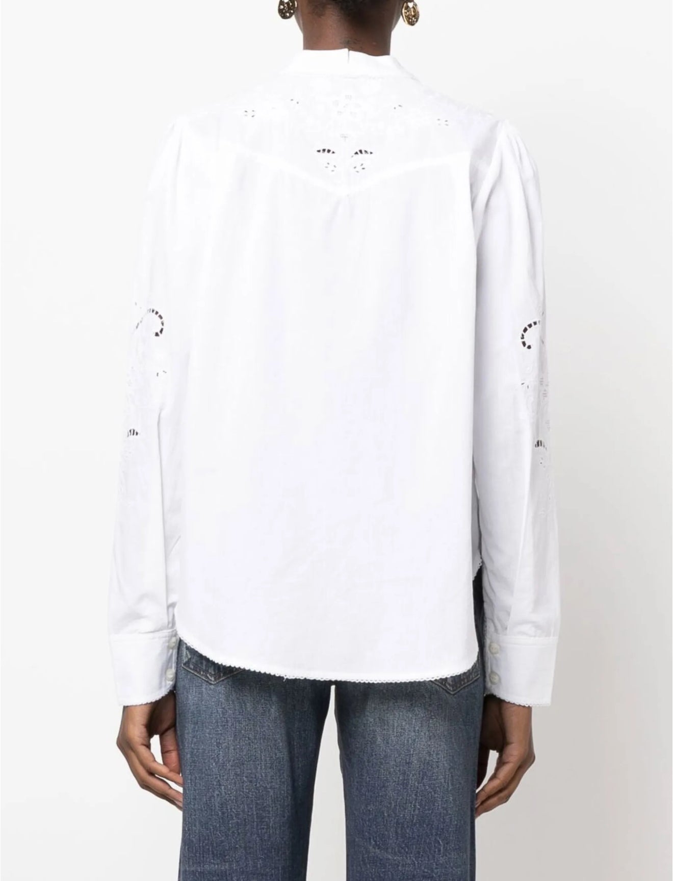 rag & bone Jade Blouse - White